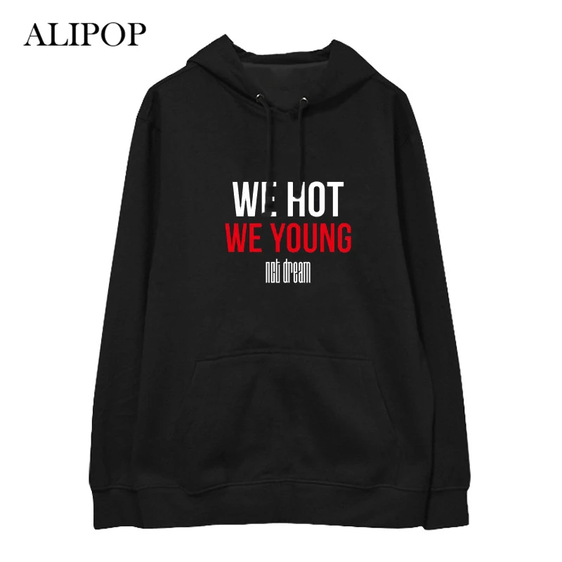 Толстовка с капюшоном ALIPOP Kpop NCT Dream We Young Album Повседневная хлопковая толстовка