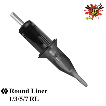 

BIGWASP 20Pcs/Box Standard Tattoo Needle Cartridges V2 Updated Version Mix Assorted Sizes Cartridges - 1/3/5/7RL