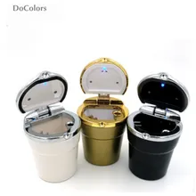 Docolors пепельницы для авто с светодиодный светильник тумана чехол для Ford EDGE EXPLORER Expedition EVOS начать C-MAX S-MAX B-MAX