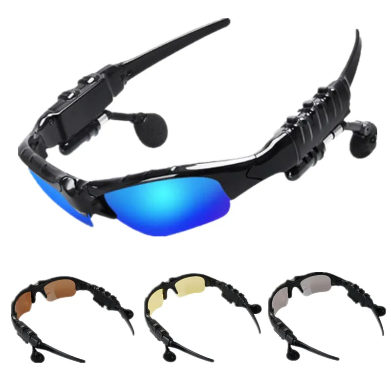 2017 New Sunglasses Bluetooth Headset Outdoor Microphone Glasses