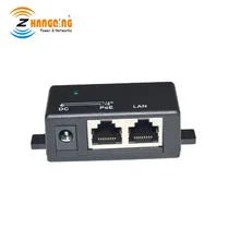 Пассивный PoE инжектор питания по Ethernet-RJ45 данных к RJ45 PoE, настенное крепление PoE инжектор для ip-камеры, также будет мощность 802.3af