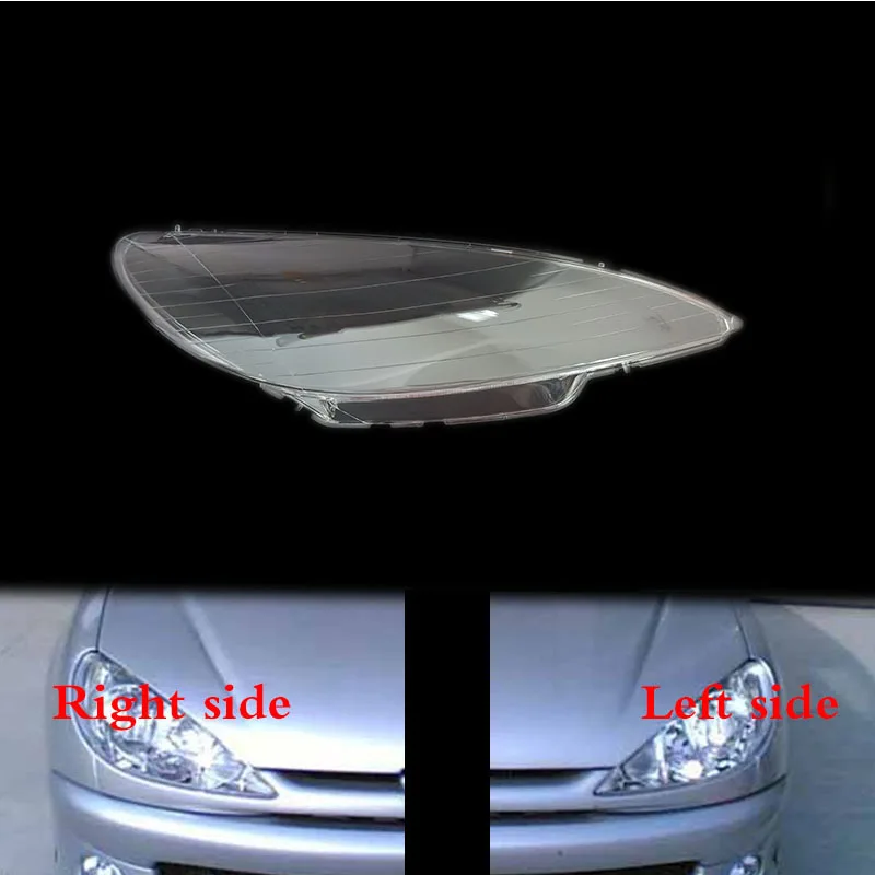 For Peugeot 206 Hatchback Headlight   Lenses