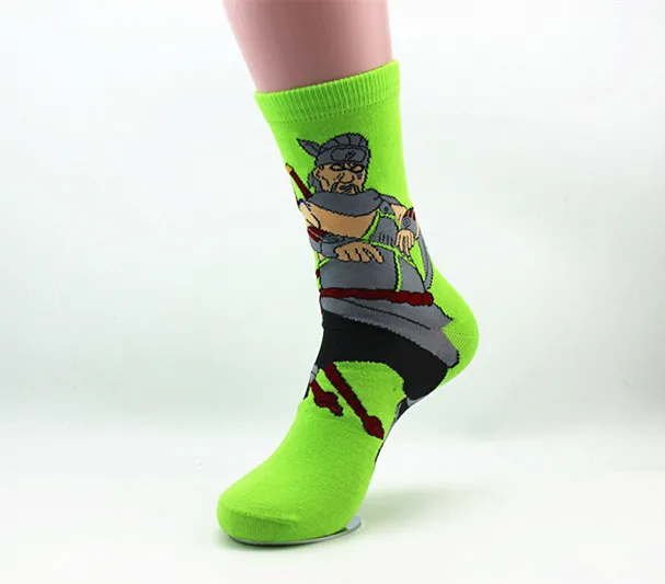 Мультфильм Наруто Акацуки члены Итачи носки для девочек модные забавные носки Hoshigaki Kisame для мужчин носки на сезон весна-лето Best продать