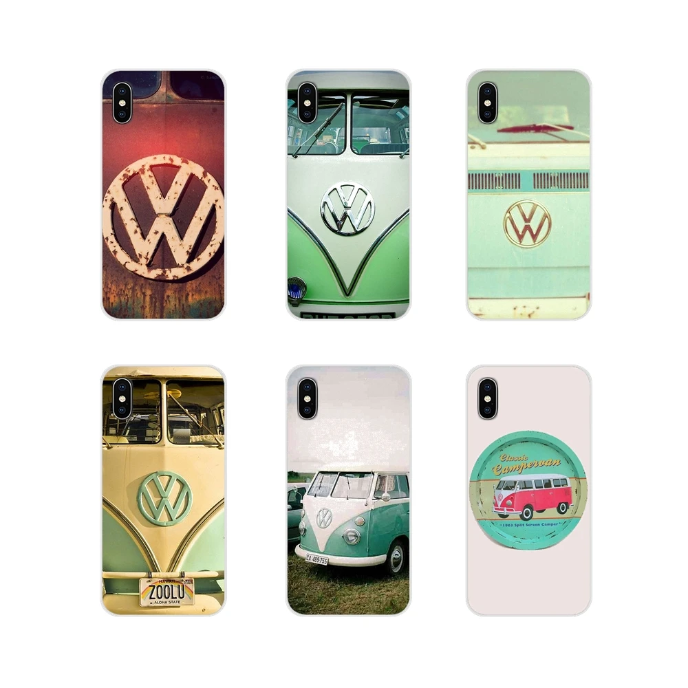 

For Motorola Moto X4 E4 E5 G5 G5S G6 Z Z2 Z3 G3 G2 C Play Plus Accessories Phone Cases Covers retro Volkswagen and Vw Beetles