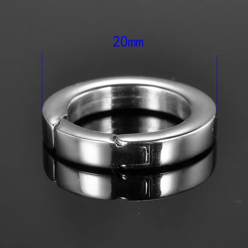1 PC الفولاذ المقاوم للصدأ جولة المشابك ل أساور قفل الفضة لهجة المشبك DIY مجوهرات النتائج عالية الجودة 20mm 1 PC الفولاذ المقاوم للصدأ جولة المشابك ل أساور قفل الفضة لهجة المشبك DIY مجوهرات النتائج عالية الجودة 20mm