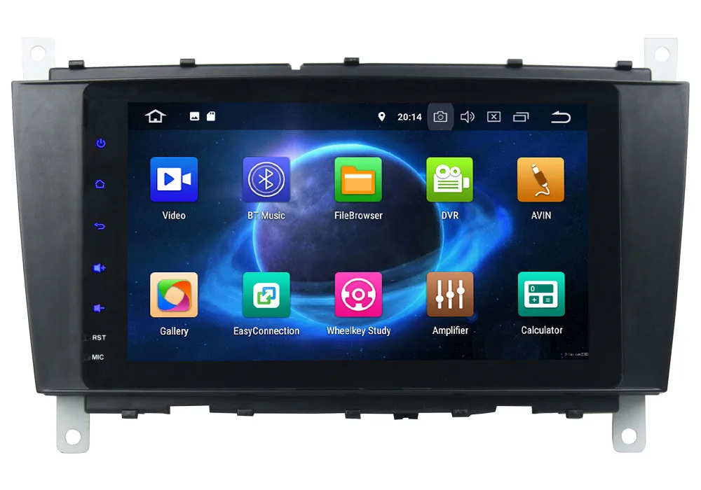 Cheap 8" IPS Octa Core 4G WIFI Android 8.1 4GB RAM 64GB ROM RDS Car DVD Multimedia Player Stereo Radio For Mercedes-Benz W203 CLC W467 1