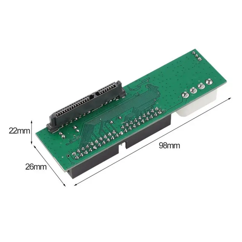 SATA TO PATA IDE конвертер 7 Plus 15 Pin 3 5/2 5 100 133 HDD DVD CD 4P адаптер для подключения и