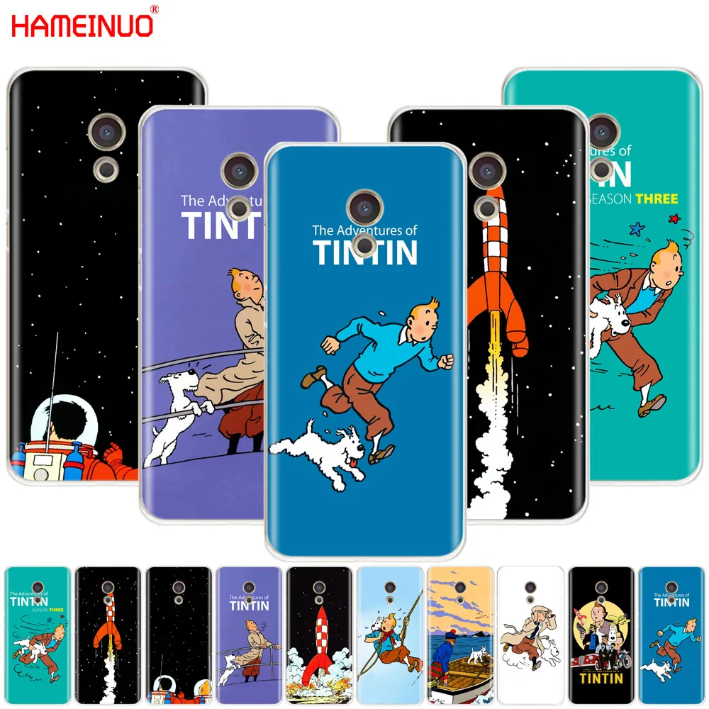 Чехол HAMEINUO Приключения Тинтина для Meizu M6 M5 M5S M2 M3 M3S MX4 MX5 MX6 PRO 6 5 U10 U20 note plus|Бамперы| |