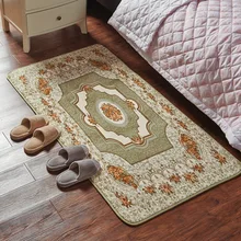 Honlaker 80x150 см длинный ковер для спальни европейские розовые жаккардовые коврики и ковры напольные коврики