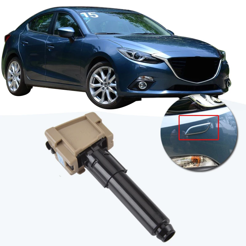 Capqx фары фара воды, форсунки шайба привод мотора для нового Mazda 3 M3 Axela OEM: BKC6-51-82XAL