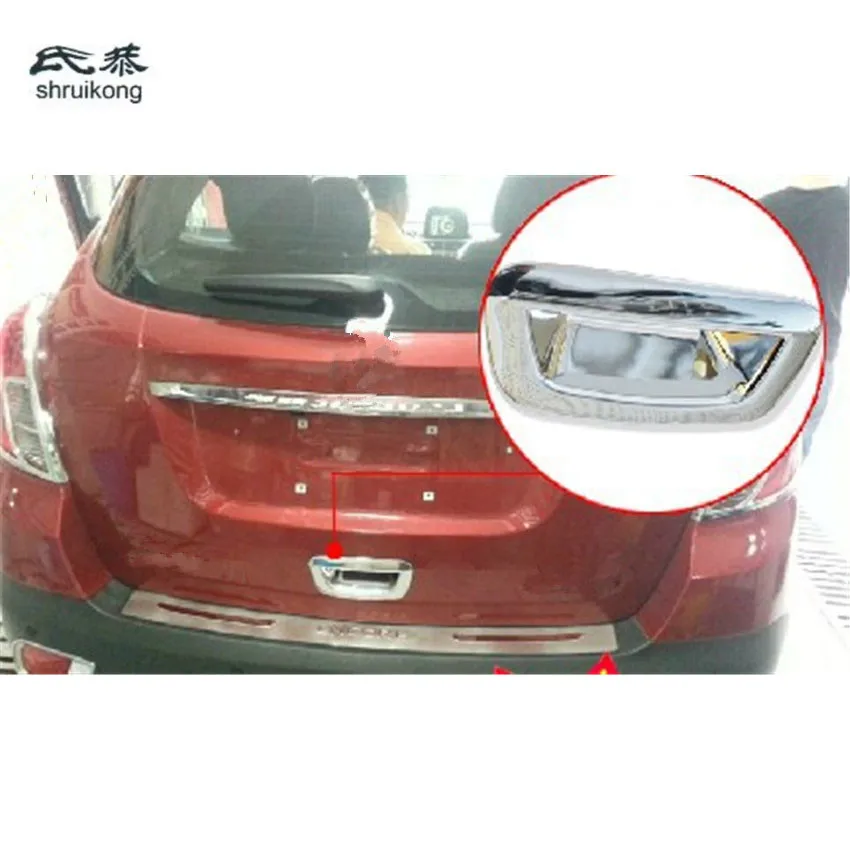 

free shipping for 2012-2014 OPEL mokka / for 2012-2014 Buick ENCORE car trunk decoration back door bowl ABS chrome plated
