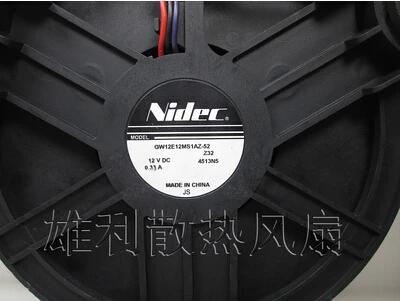 GW12E12MS1AZ-52Z32 12 V 0.33A трехпроводной холодильник встроенный вентилятор охлаждения