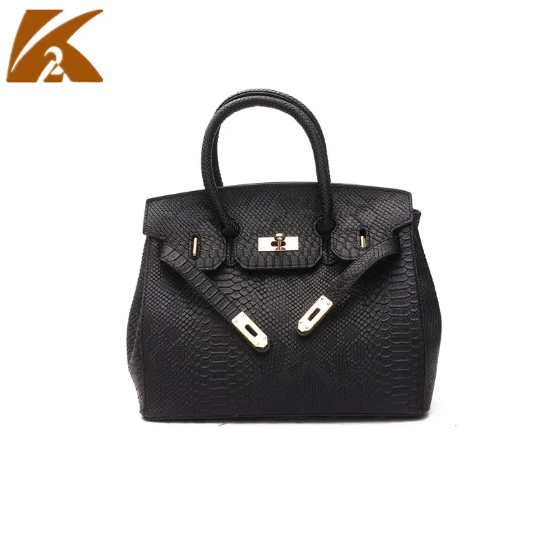 

KVKY Crocodile Pattern Hand Bags Women Leather Handbags Luxury Designer Party Purse Tote Bag Woman Famous Brands Shoulder Bag