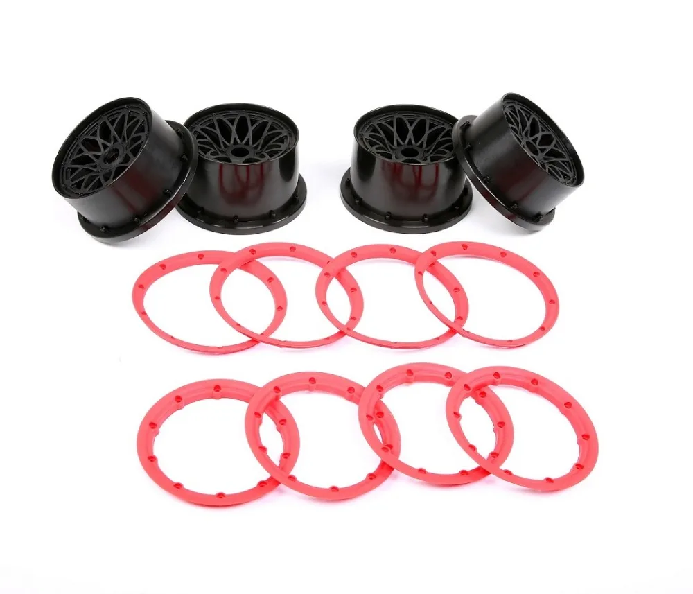 Передние и задние ступицы колеса и beadlocks Набор для 1/5 HPI Rovan km BAJA 5B RC автозапчасти