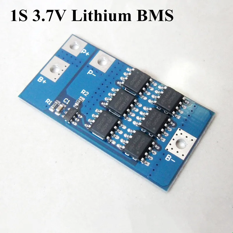 10 шт. 3,7 в литиевая 1S BMS 6A 10A 8A 5A разрядная батарея bms защита от короткого замыкания для литий-ионных полимерных элементов lipo электроинструменты