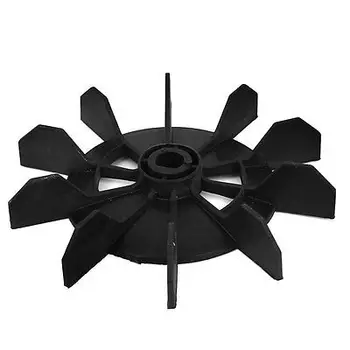 

Air Compressor Part Plastic 13mm Inner Dia Ten Vane Motor Fan Blade Black