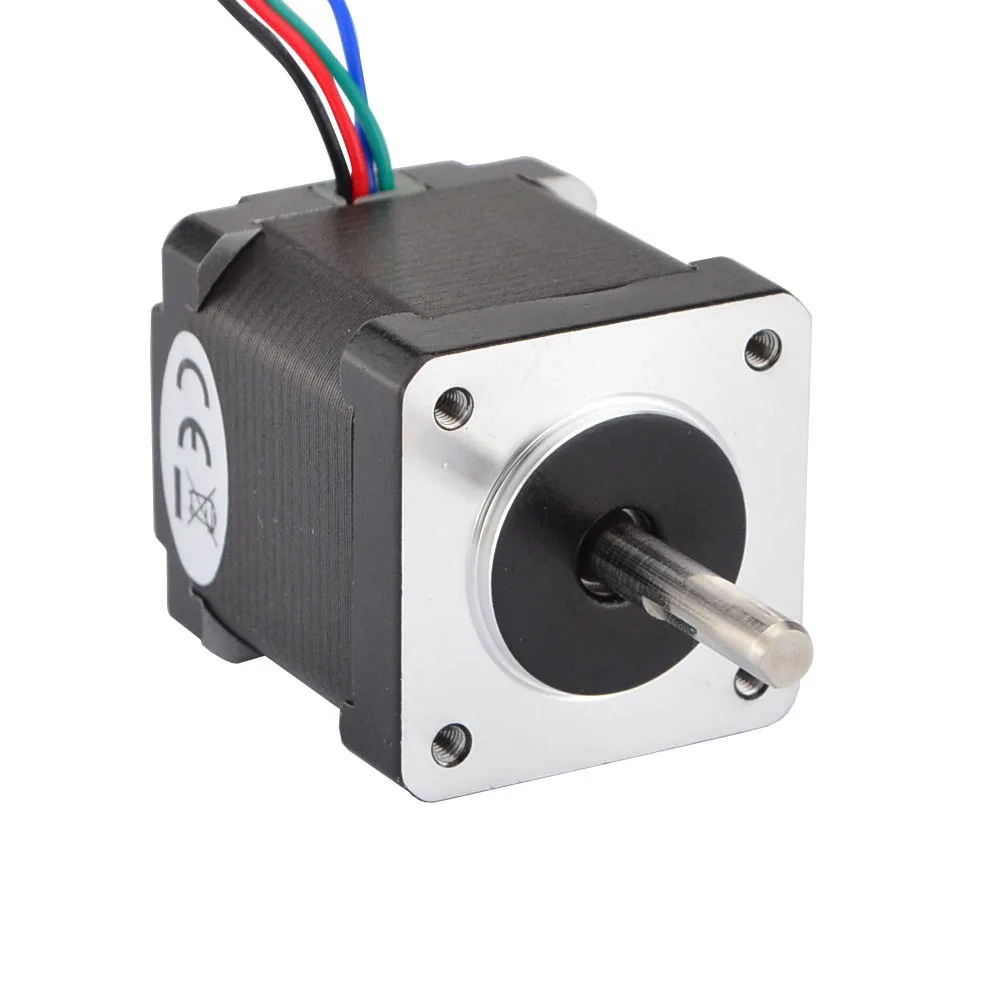 0.5a 4-lead nema14 passo motor para diy cnc 3d impressora motor