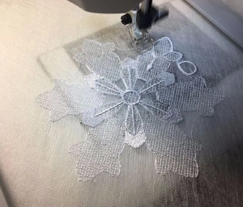lace embroidery
