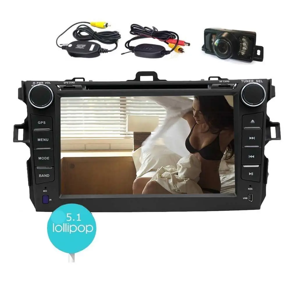 buy Android 5.1 For Toyota Corolla Car Stereo 2Din In Dash Navigator Vehicle GPS Head Unit DVD Player Autoradio Audio Bluetooth WiFi
