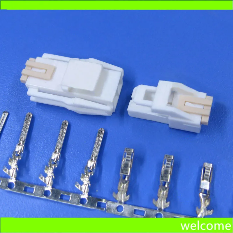 5sets HX45004 4.5mm YL 2P electrical car connector kits,AMP JST 2pin