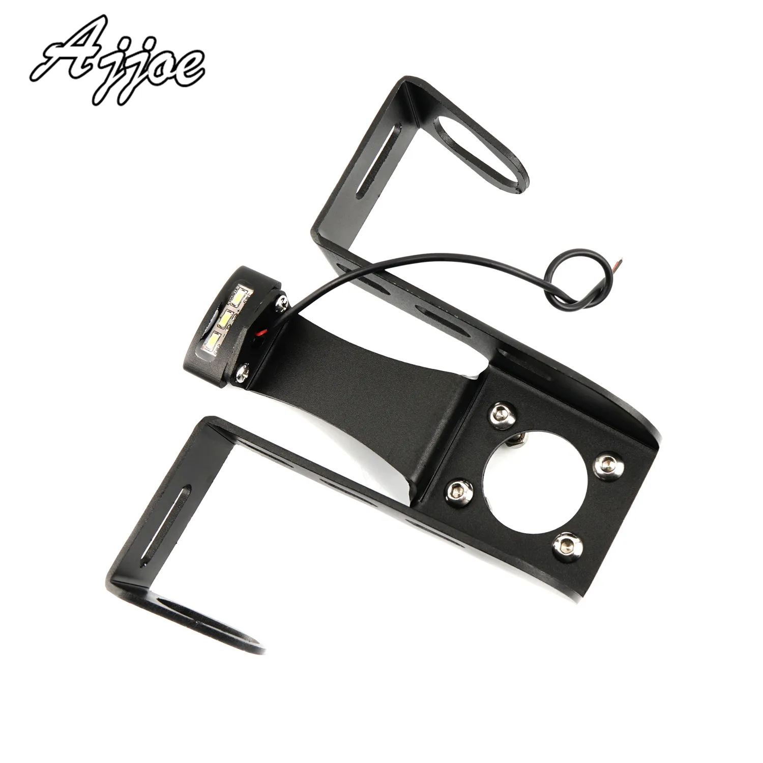 Motorcycle License Plate Holder License Bracket Tail Tidy For Yamaha YZFR6 YZF-R6 YZF R6 2006- Black
