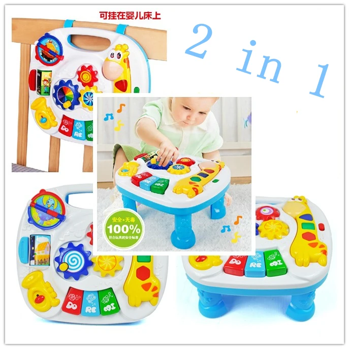 送料無料ミュージカルベビーベッドアタッチメント玩具アクティビティ学習テーブル2で1赤ちゃんベッドぶら下げおもちゃスーズと点滅ライト Baby Baby Crib Crib Babycrib Baby Bed Aliexpress