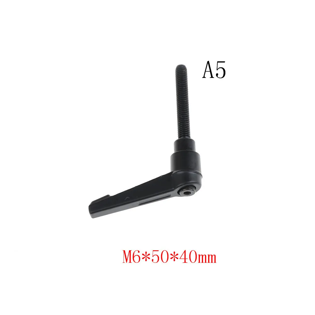 M6 M8 M10 зажимной рычаг механизма Регулируемая фиксирующая Резьбовая ручка высокого качества - Цвет: A5