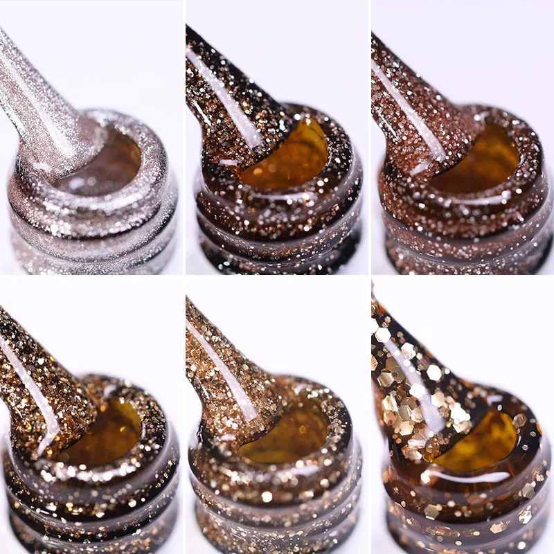 УФ гель для ногтей UR SUGAR 7 5 мл блестящие полуперманентные Гель лак дизайн