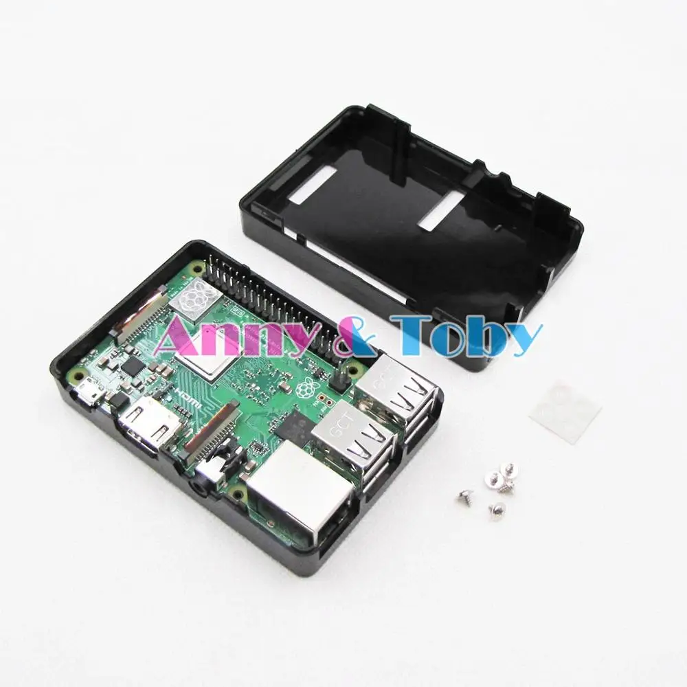Модель B26: Raspberry PI 3 + plus B черный корпус Корпуса корпуса из АБС пластика для рас pi 2 и