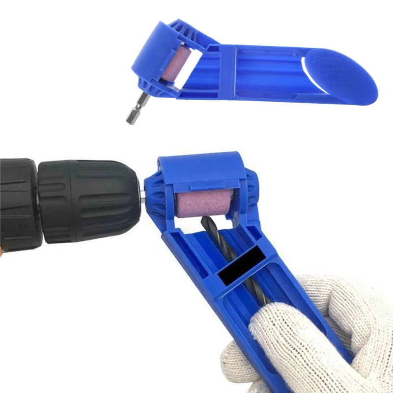Corundum Grinding Wheel Drill Bit Sharpener Titanium Portable Drill Powered Tool #Sep.07