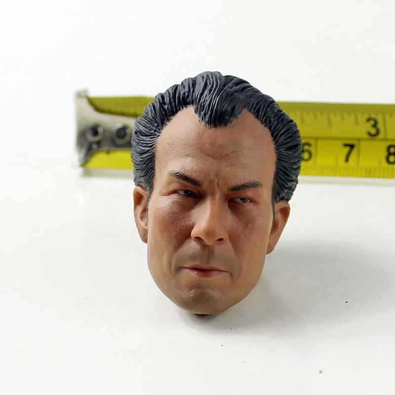 1:6 Scale Hong Kong Head Sculpt Carving Tommy Tam KUMIK16-69 Model Toy