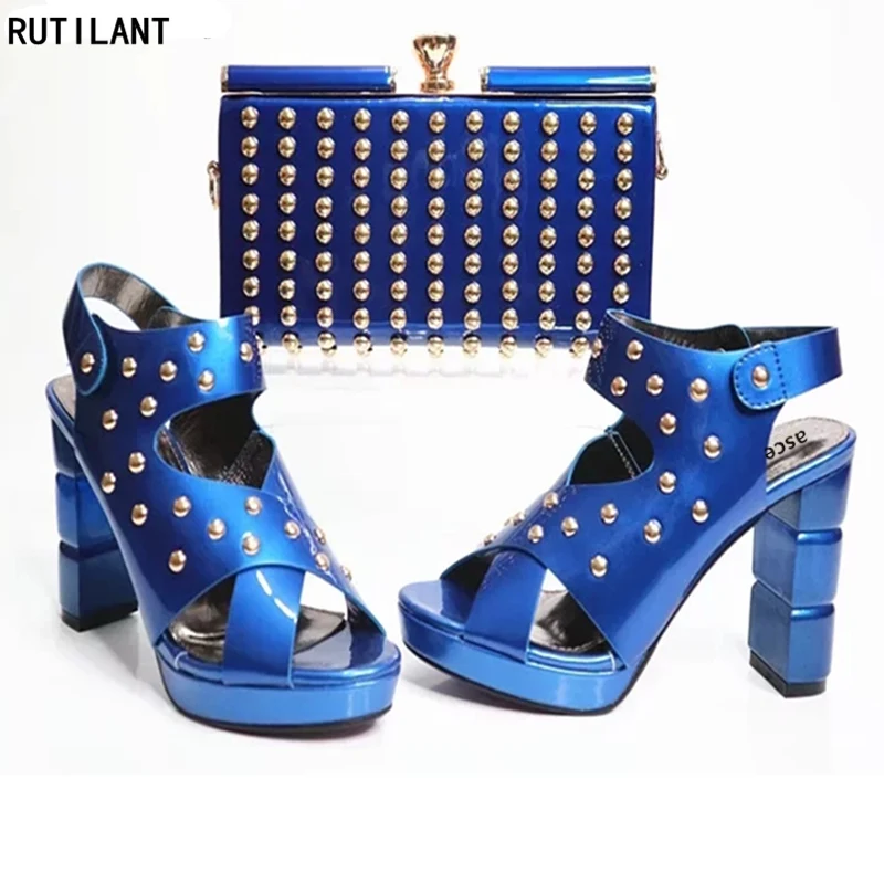 Mujeres Nigerianas rojo Italiano Negro Los blanco Envio Bolsa Conjuntos oro Para azul Juego Las Bolsos Que Emparejan Hacer Zapatos Gratis Con Boda púrpura qxprO7q