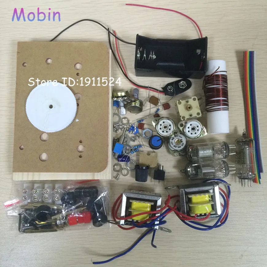 Prix pour 1 PCS/LOT Régénératrice DC trois lampe tube à ondes courtes radio kit CW SSB récepteur batterie-alimenté à ondes courtes Livraison gratuite Prix pour 1 PCS/LOT Régénératrice DC trois lampe tube à ondes courtes radio kit CW SSB récepteur batterie-alimenté à ondes courtes Livraison gratuite