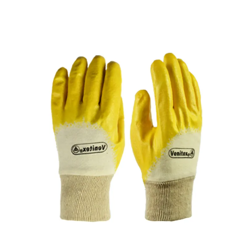 

Working Gloves Men Stable Resistant Nitrile Coating Labor Anti Static Gloves Soft Lining Working Protective Glove
