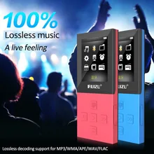 Mp3 плеер RUIZU X18 MP3 музыкальный плеер Bluetooth рекордер FM WMA WAV APE FLAC AVI Поддержка MicroSD карты до 64 Гб цветной экран