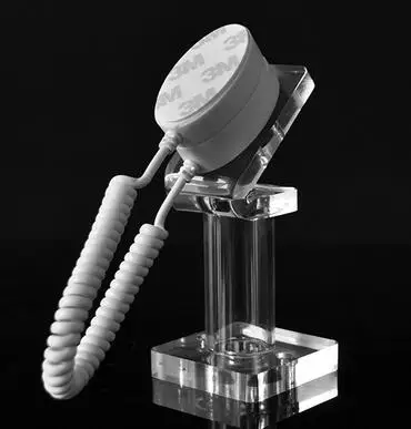 

10pcs Anti-theft Mobile cell Phone Display Stand with Spring cable Mount Holder fashion phone model jewelry display rack