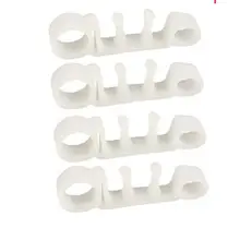 Корректор для ухода за костной стопой Hallux вальгус с бантом на ноги педикюр ортопедический корректор для вспенивания ног разделитель гель для большого пальца Корректирующее приспособление для стоп