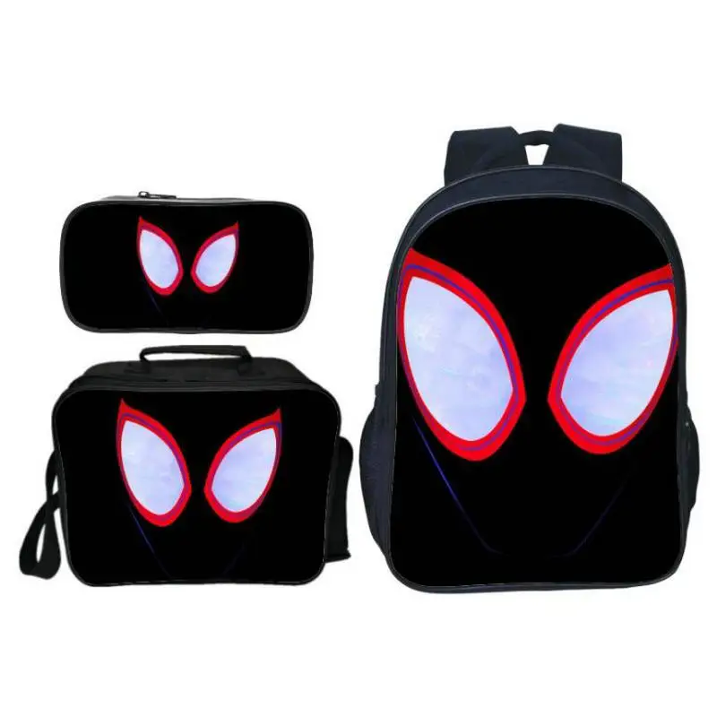 

Fashion 3Pcs/Set Printing Cartoon Hero Spiderman Children Shoulder Backpacks Kids Baby School Bags Boys Book bag Student Mochila