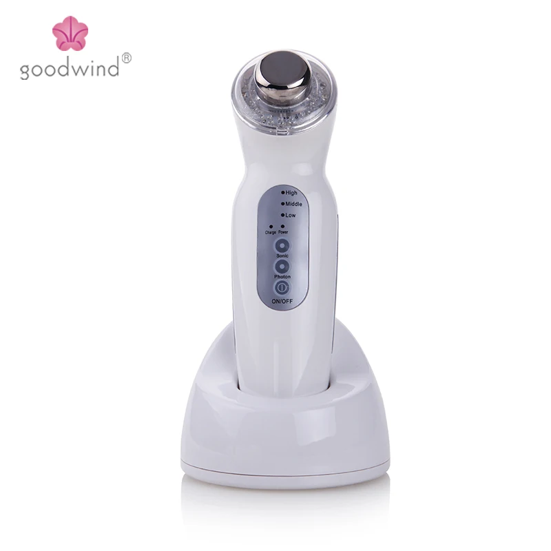 

Home use Health & Beauty product machine ultrasonic vibration SPA LED Skin Rejuvenation Wrinkle ance treatment Pore cleansing