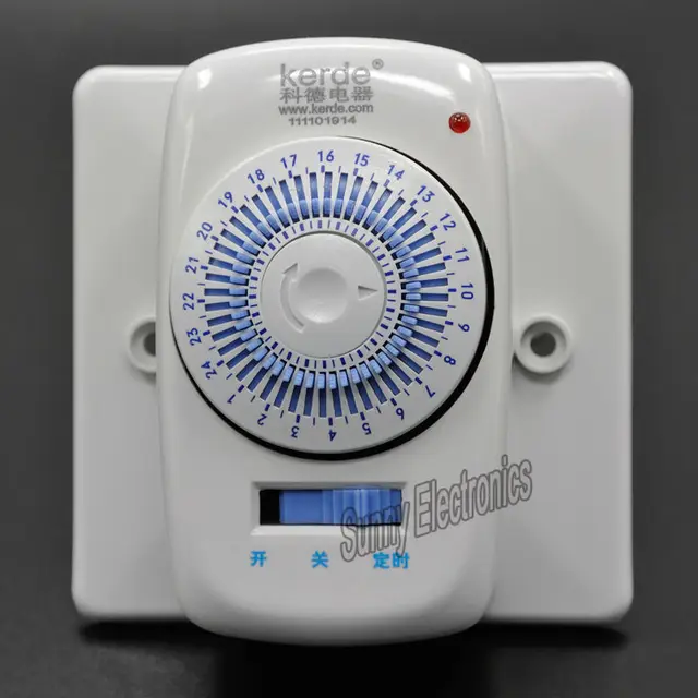 24 Hours Electrical Wall Mechanical Indoor Switch Timerin Timers from