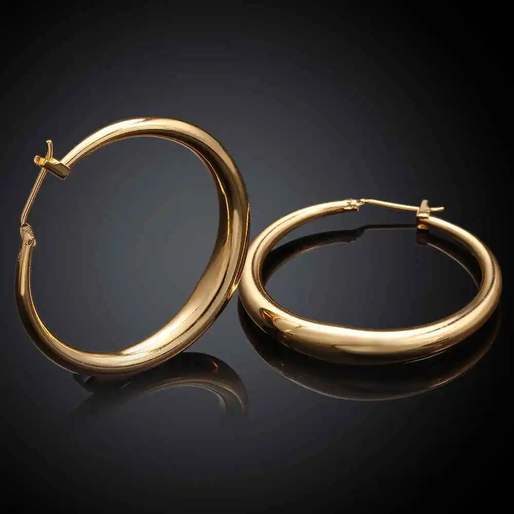 2017 nové módní šperky příležitostné kulaté oko náušnice zlaté barvy růžové zlaté Zirkon earing brincosSKGE031