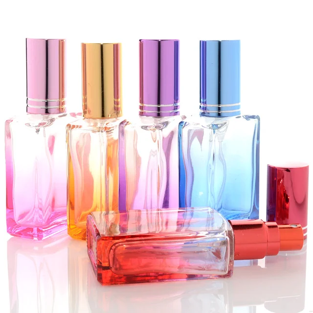 15ml Colorful Glass Atomizer Perfume Bottles Empty Bottle Mini Spray