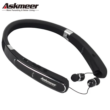 

ASKMEER Bluetooth Earphone Wireless Neckband Sports Earbuds In Ear Headset with Microphone Handsfree for iPhone Xiaomi