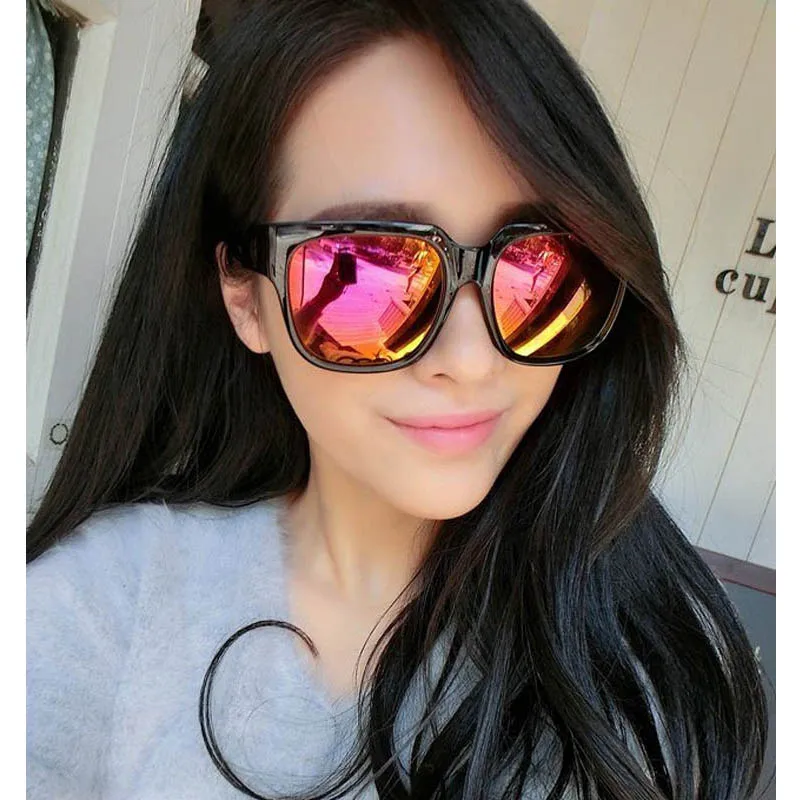 Korean Frame Sunglasses Men Vintage Retro Fashion Sunglasses Womens