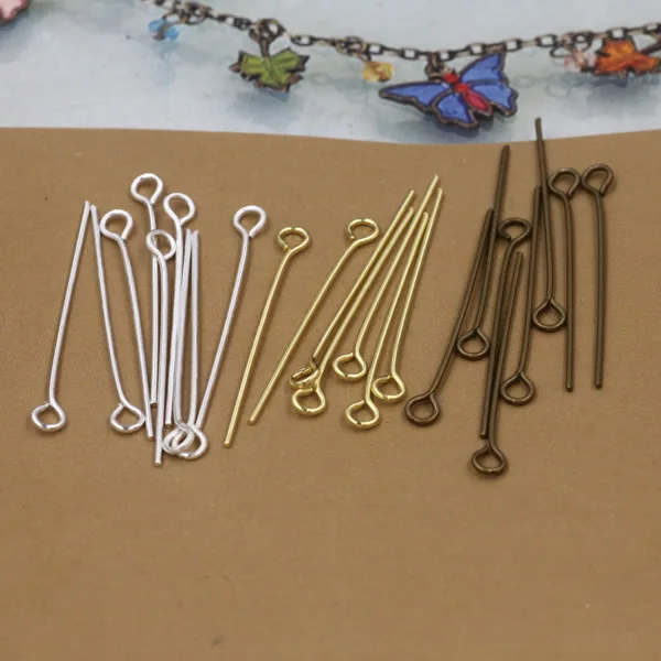 head pins and eye pins for jewelry making