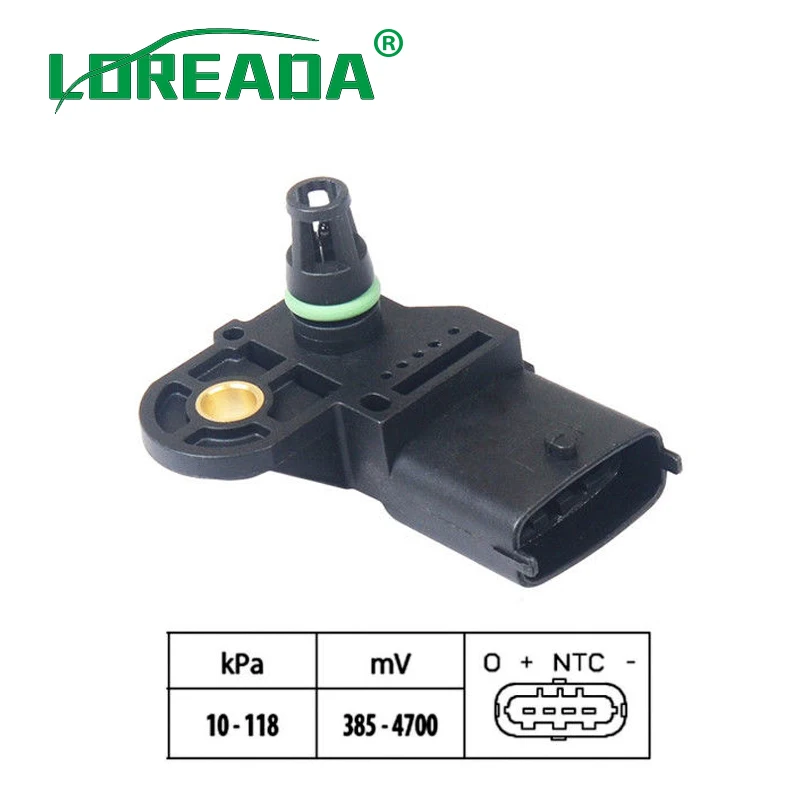 1 BAR Manifold Absolute Boost Pressure MAP Sensor 0261230030 0261230174 FOR FIAT 500 STILO BRAVA PUNTO DOBLO IDEA LANCIA MUSA |