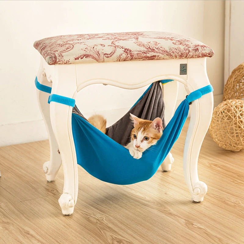 Hanging Cat Bed Mat Soft Cats Hammock For Cattery Pet Cage Bed Cover Cushion Rest Cat