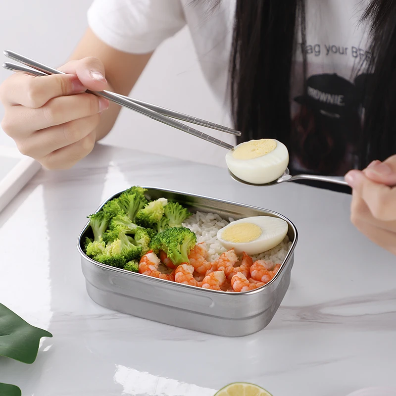 Ланч бокс из нержавеющей стали японский контейнер для продуктов Bento box