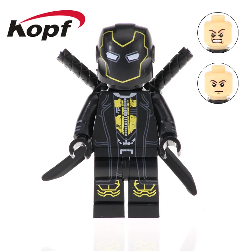 

XH 930 Single Sale Avengers 3 DIY Proxima Midnight Obadiah Stane Nick Fury Doctor Strange Iorn Man Building Blocks For Kids Toys