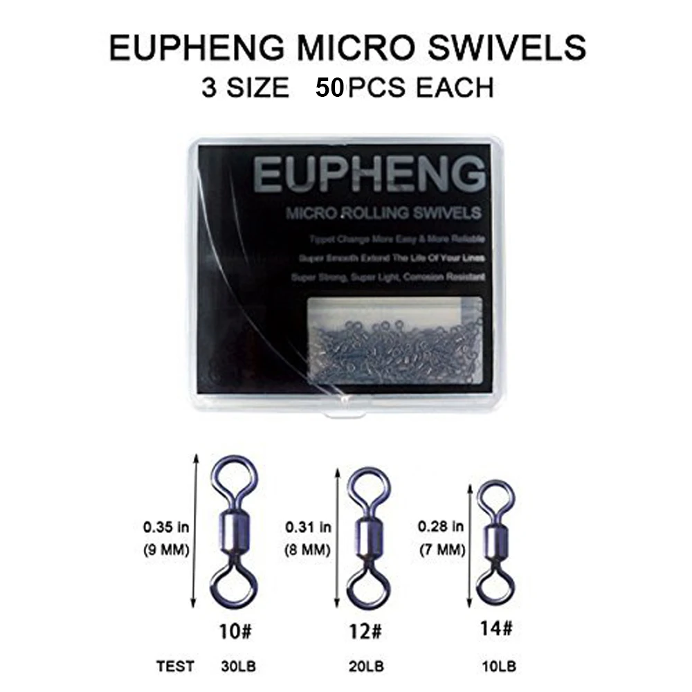 Fly fishing micro swivels Clearance